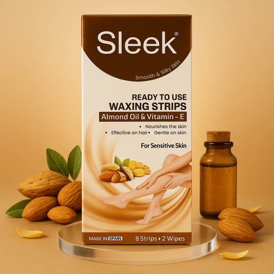 Sleek Almond Oil & Vitamin E Wax Strips
