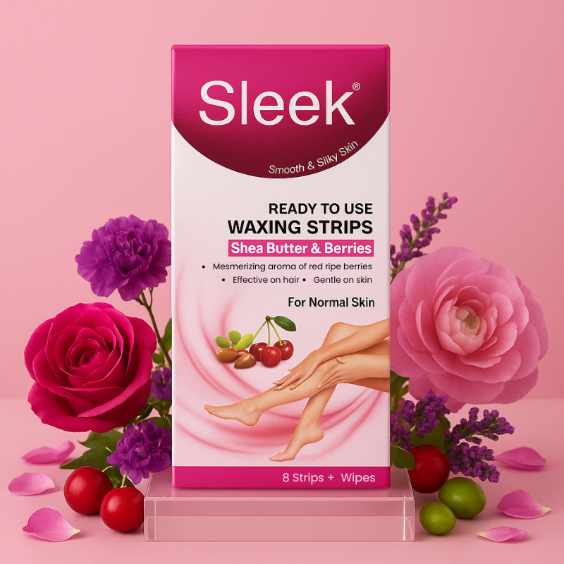 Sleek Shea Butter & Berries Wax Strips